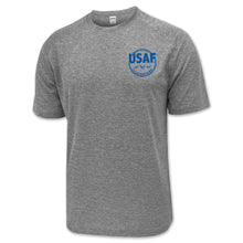 Load image into Gallery viewer, Air Force Retired Left Chest Performance T-Shirt