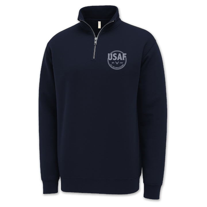 Air Force Retired Left Chest 1/4 Zip