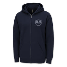 Load image into Gallery viewer, Air Force Retired Left Chest Full Zip