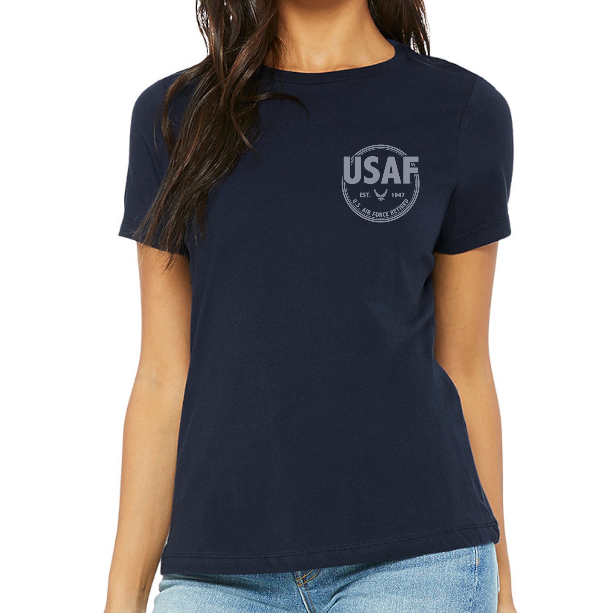 Air Force Retired Ladies T-Shirt