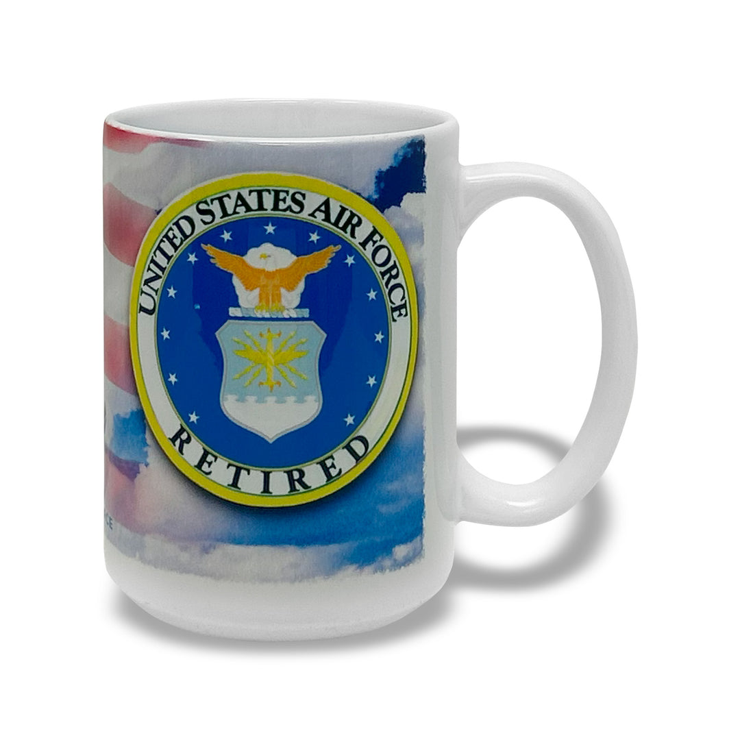 Air Force Seal Retired Mug