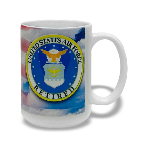 Air Force Seal Retired Mug