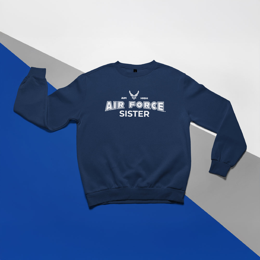 Air Force Sister Crewneck (Navy)