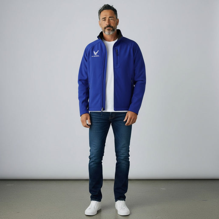 Air Force Soft Shell Jacket (Royal)