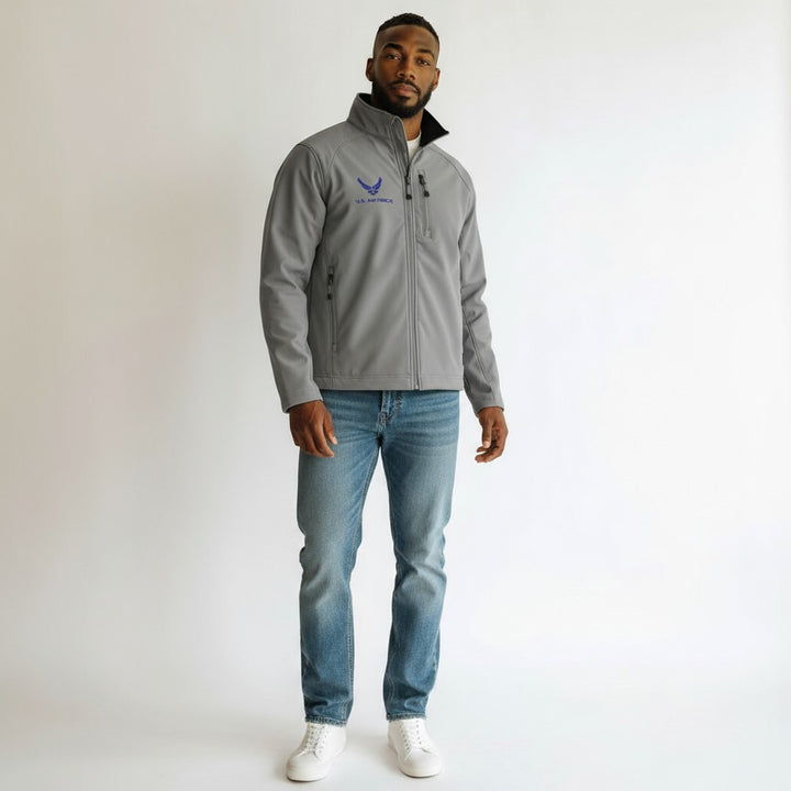 Air Force Soft Shell Jacket (Silver)