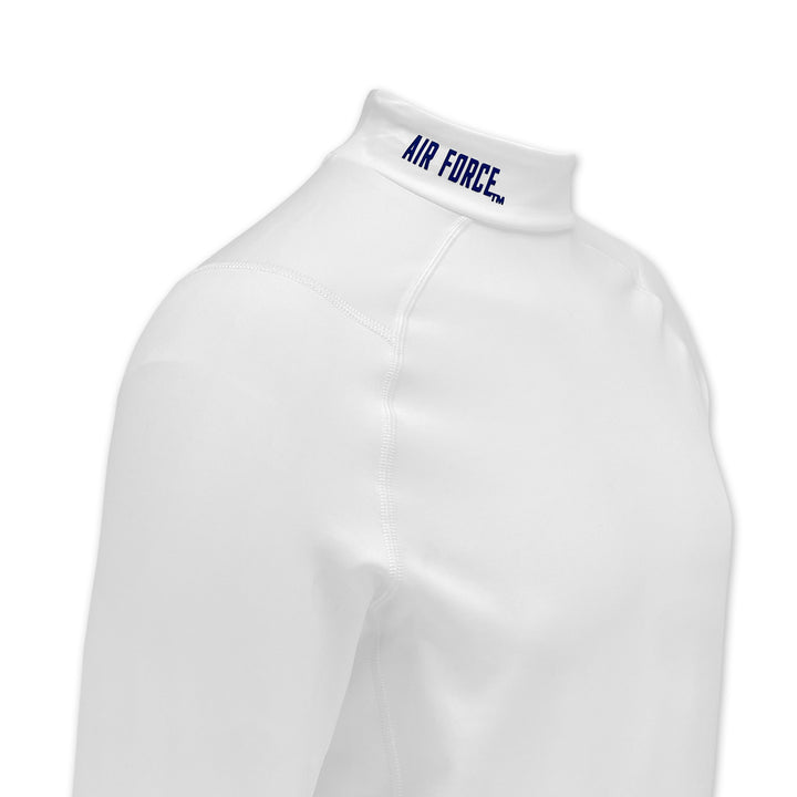Air Force Under Armour ColdGear Fitted Mock (White)