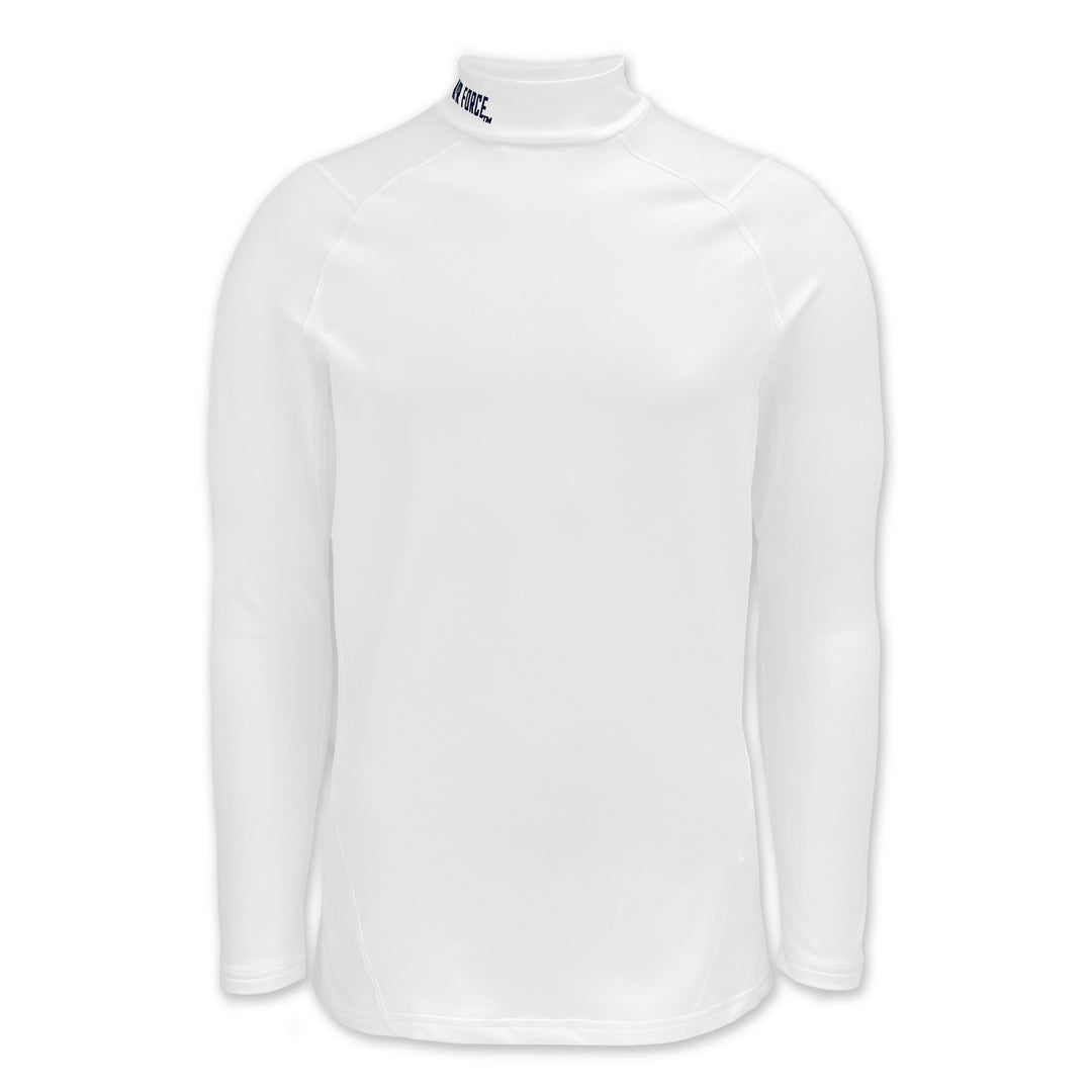 Air Force Under Armour ColdGear Fitted Mock (White)