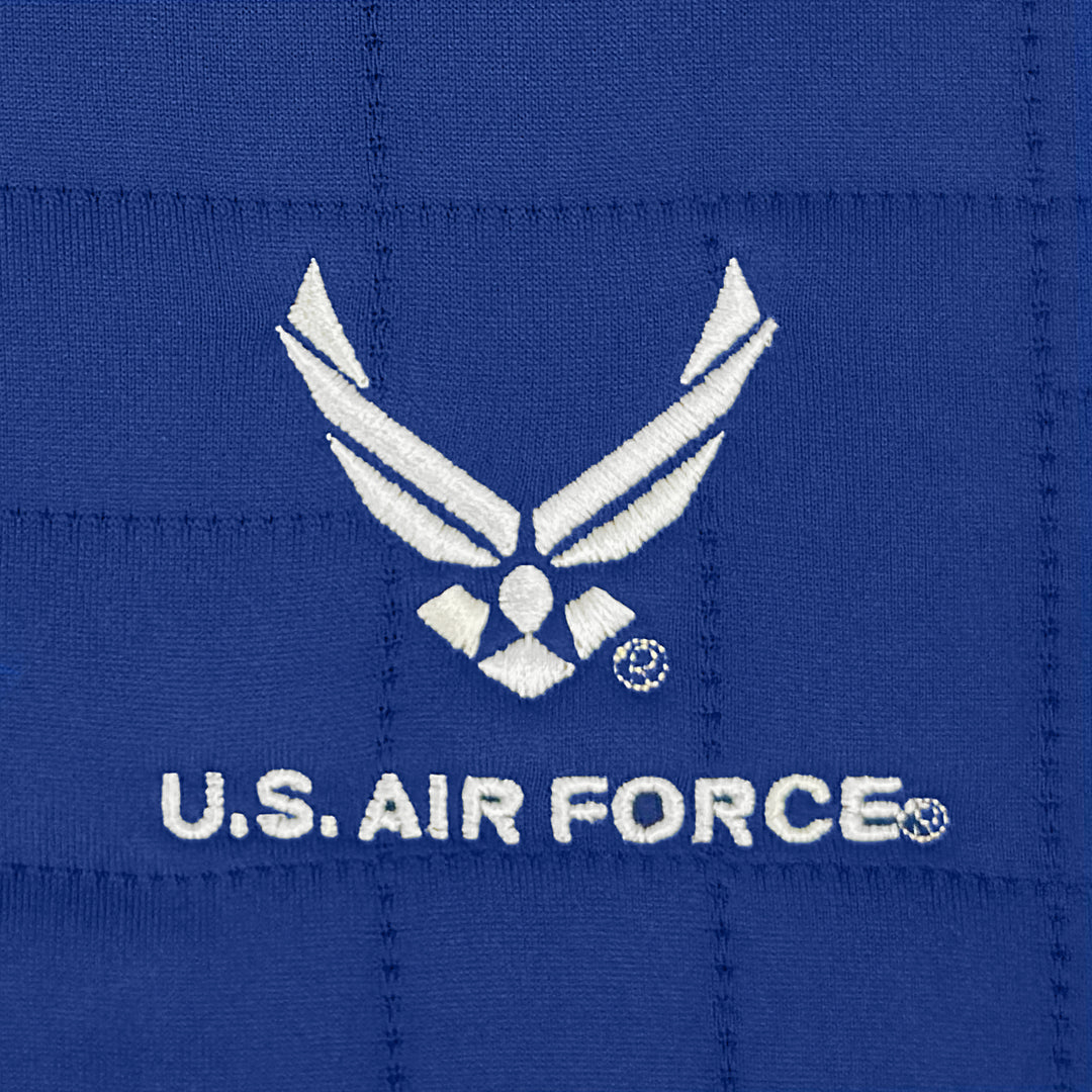 Air Force Under Armour Quilted 1/4 Zip Pullover (Royal)