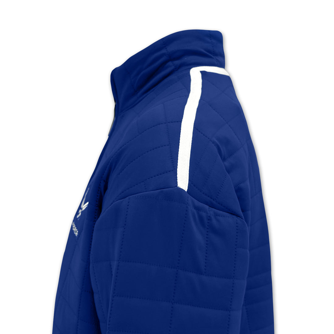 Air Force Under Armour Quilted 1/4 Zip Pullover (Royal)