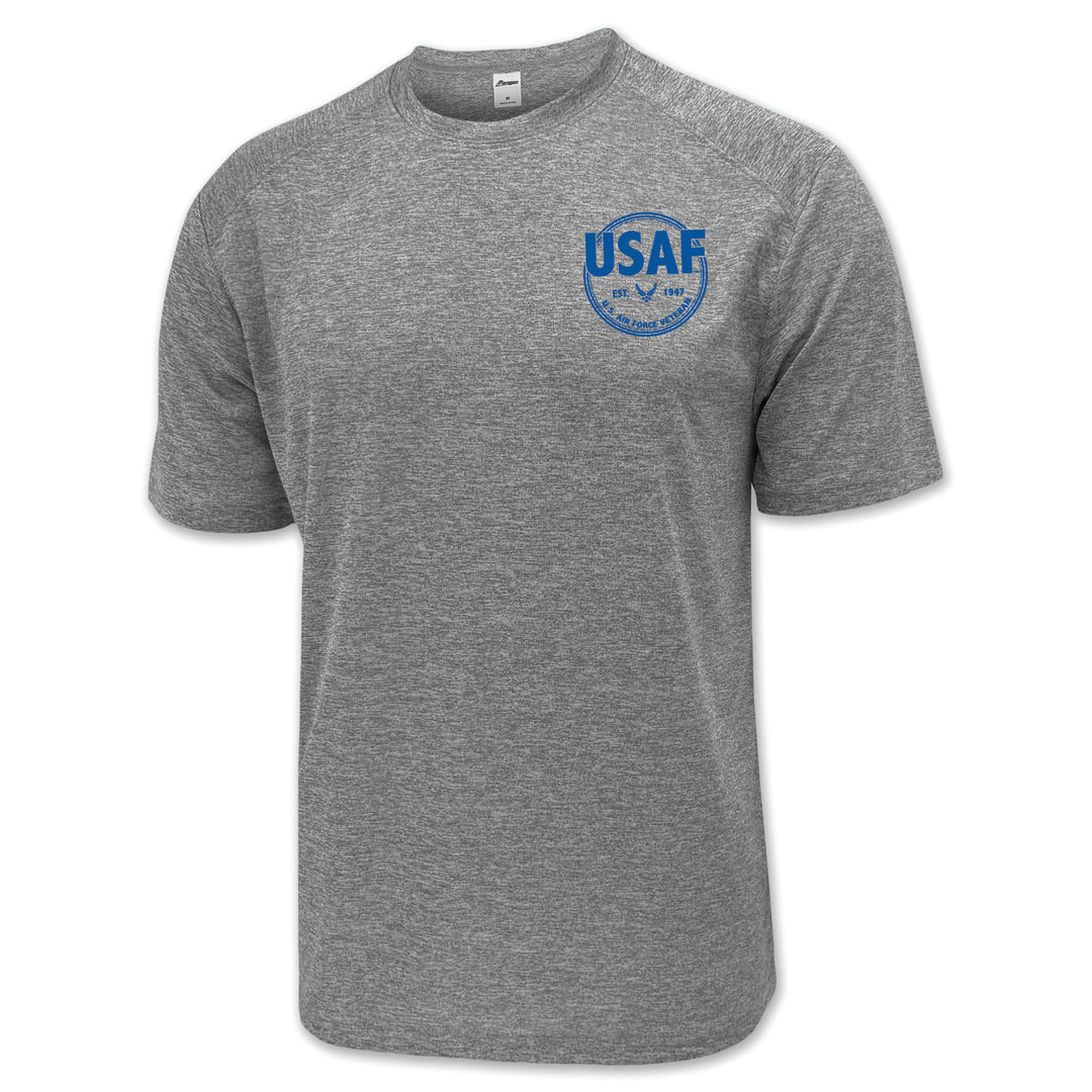 Air Force Veteran Left Chest Performance T-Shirt