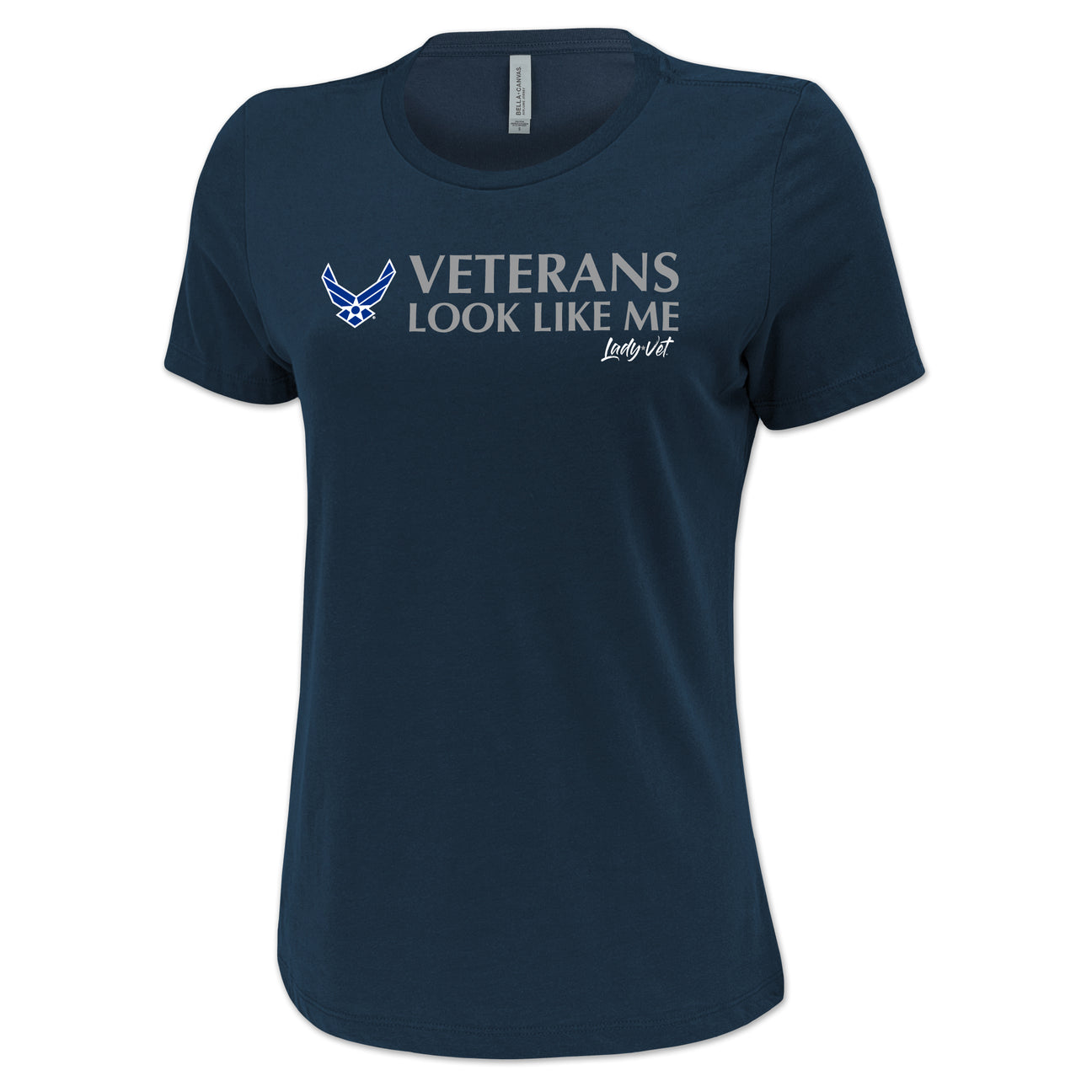 Air Force Vet Looks Like Me Ladies T-Shirt