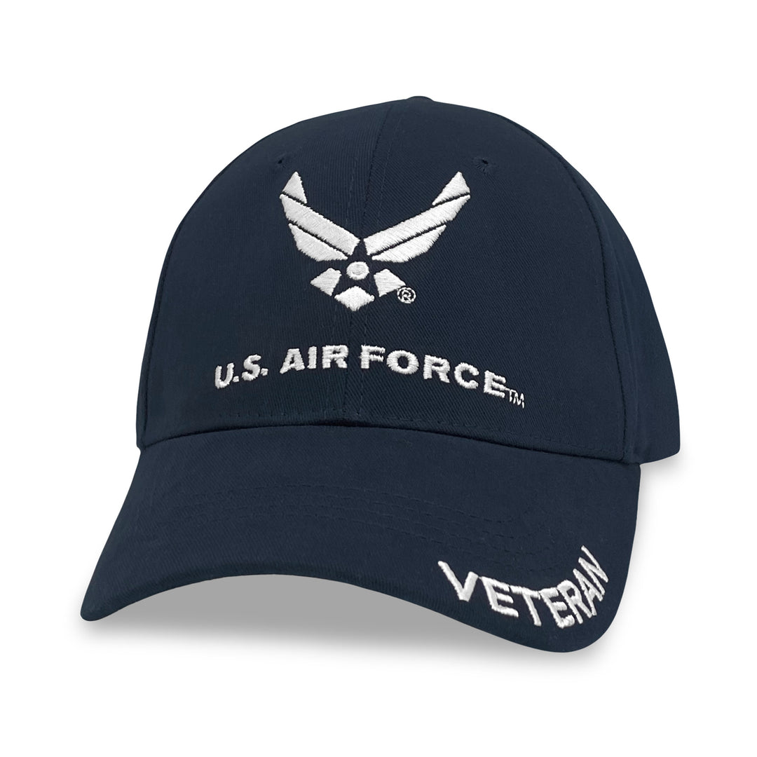 Air Force Veteran 3 Hit Hat (Navy)