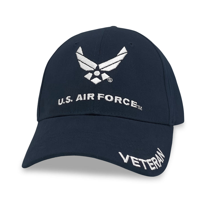 Air Force Veteran 3 Hit Hat (Navy)
