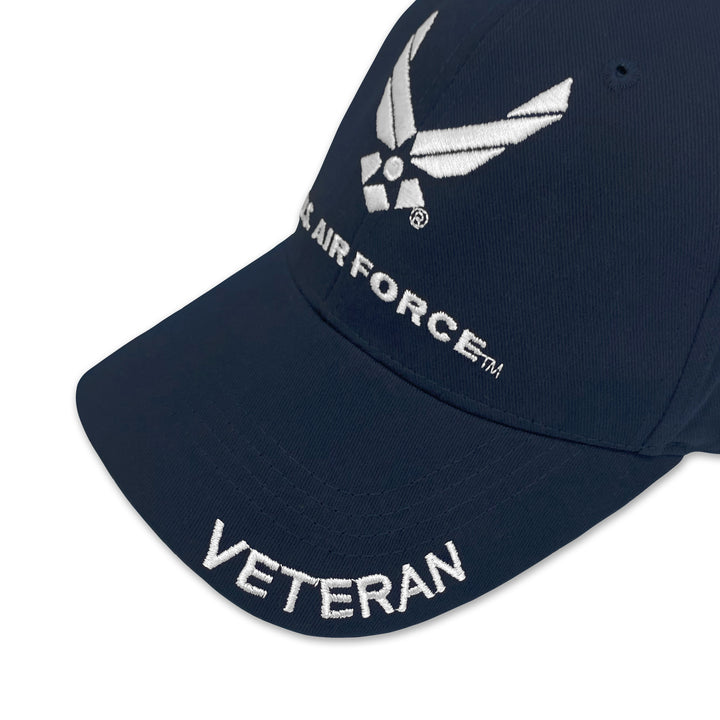 Air Force Veteran 3 Hit Hat (Navy)