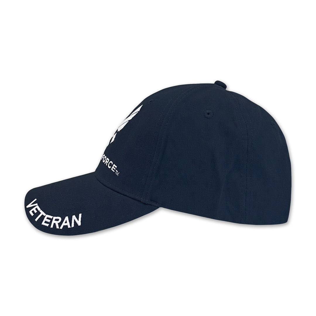 Air Force Veteran 3 Hit Hat (Navy)