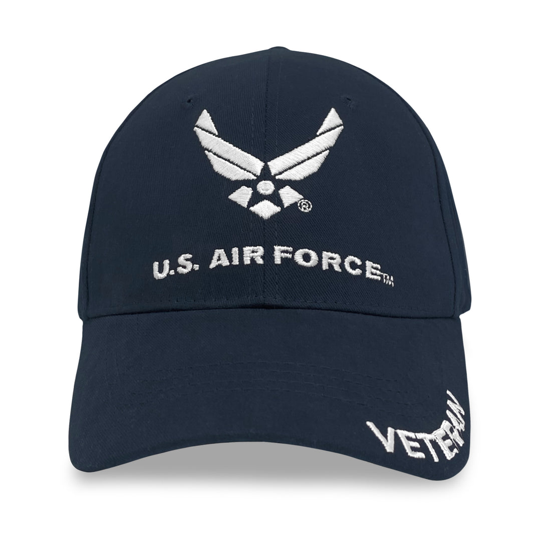 Air Force Veteran 3 Hit Hat (Navy)