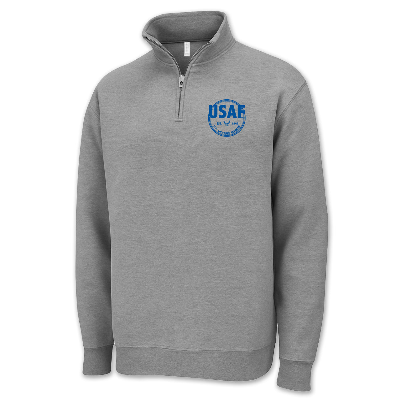 Air Force Veteran Left Chest 1/4 Zip