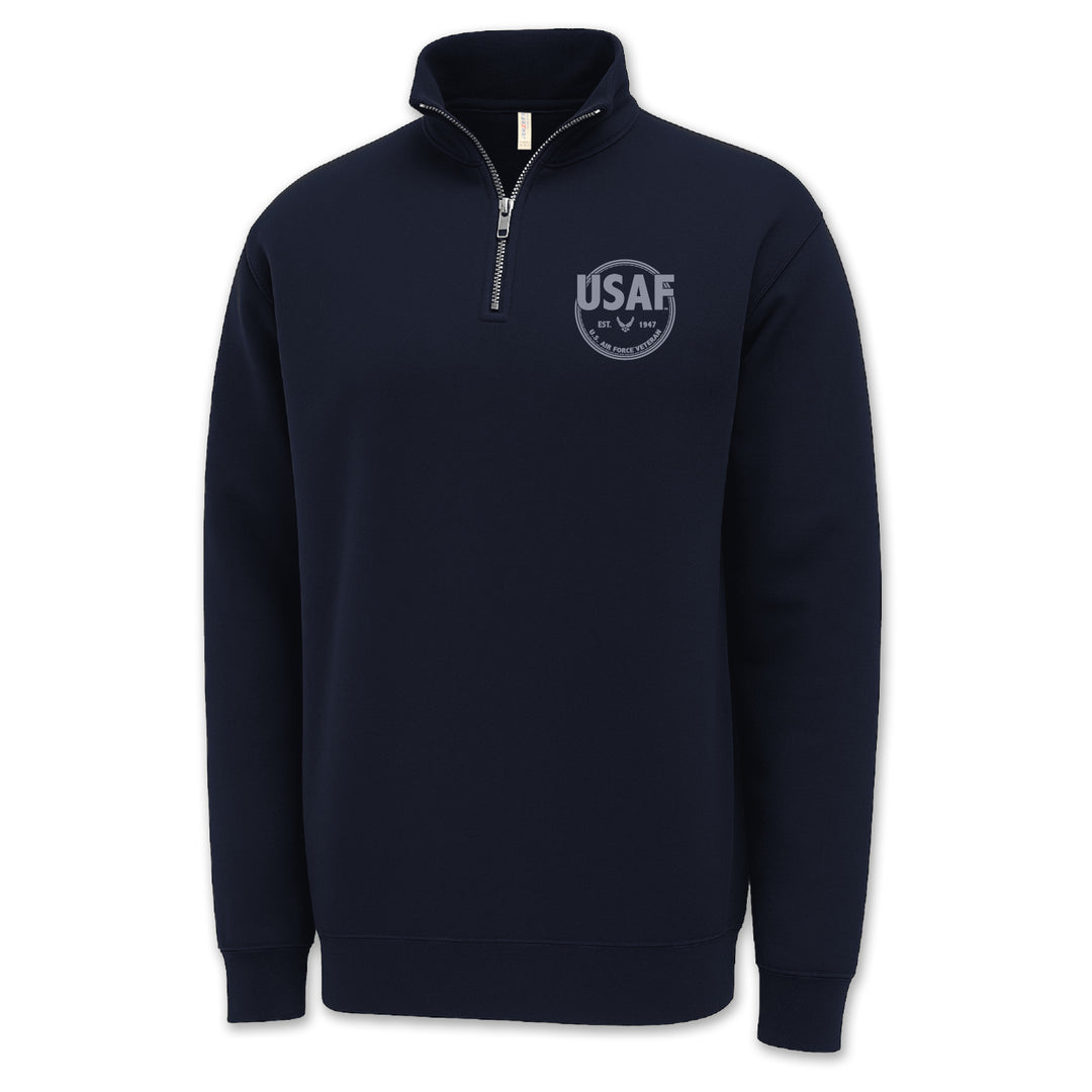 Air Force Veteran Left Chest 1/4 Zip