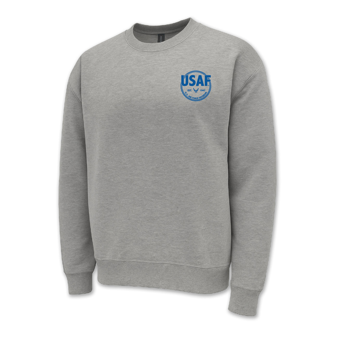 Air Force Veteran Left Chest Crewneck
