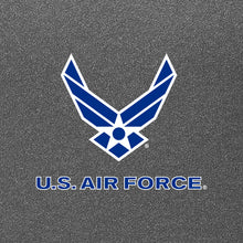Load image into Gallery viewer, Air Force Wings Center Chest Performance Hood (Grey)