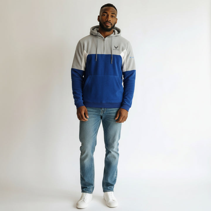 Air Force Wings Columbia Lodge Fleece Hoodie (Azul)*