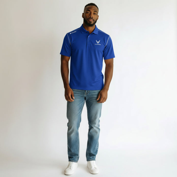 Air Force Wings Columbia Shotgun Polo*