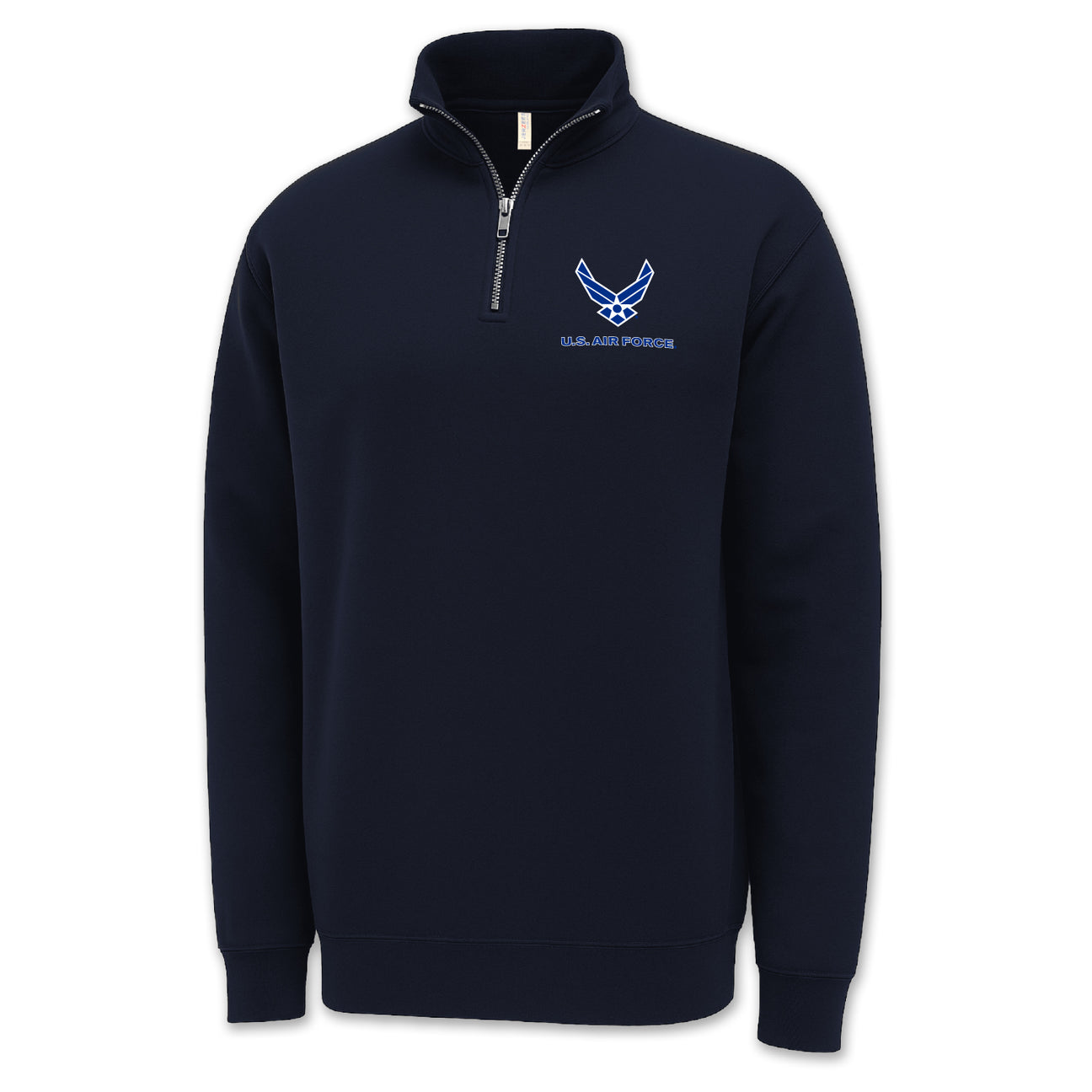 Air Force Wings Left Chest Logo 1/4 Zip