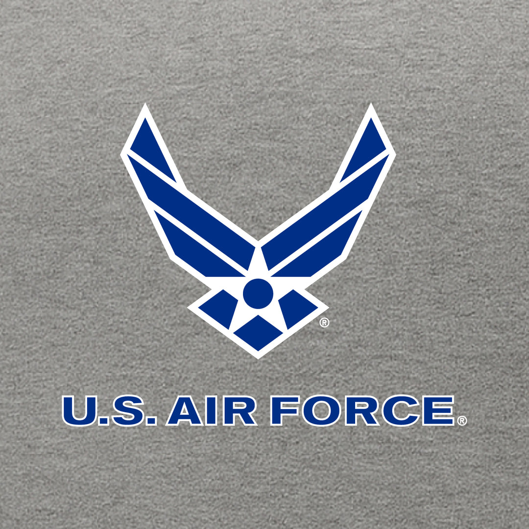 Air Force Wings Left Chest Logo Hood