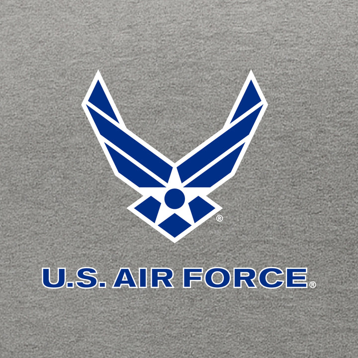 Air Force Wings Left Chest Logo Hood