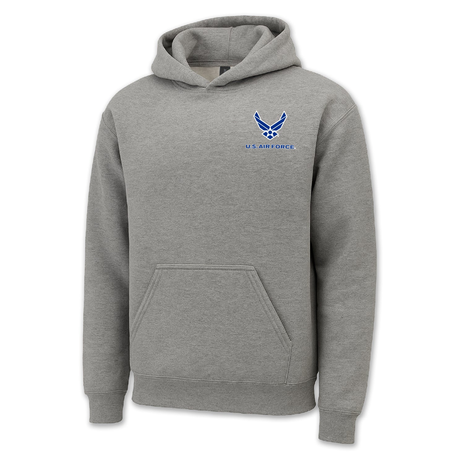 Pick Your Design Air Force Hooded Sweatshirt (Grey)