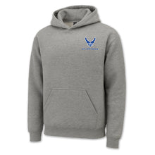 Load image into Gallery viewer, Air Force Wings Left Chest Logo Hood