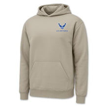 Load image into Gallery viewer, Air Force Wings Left Chest Logo Hood