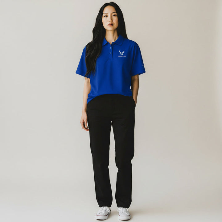 Air Force Wings Women's Columbia Birdie Polo*