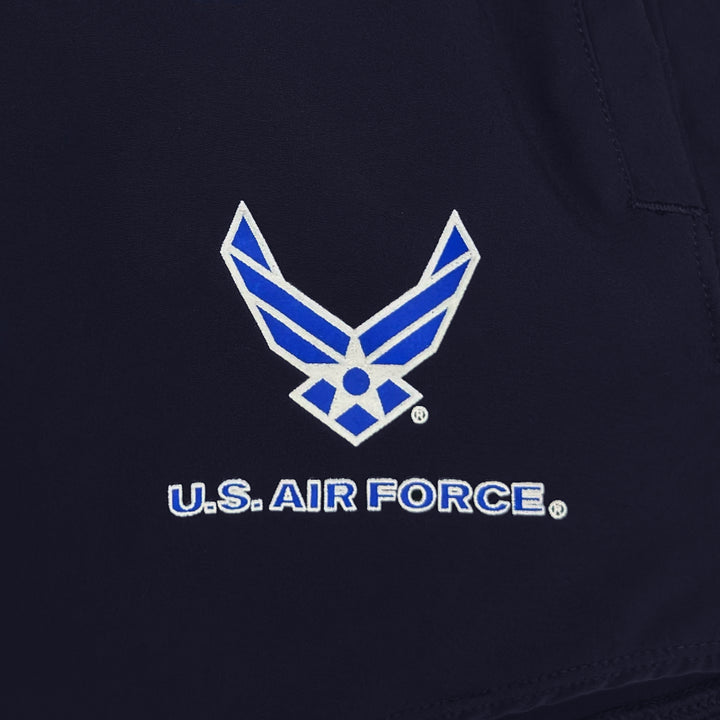 Air Force Wings Women's Under Armour Flex Woven Short (Navy)