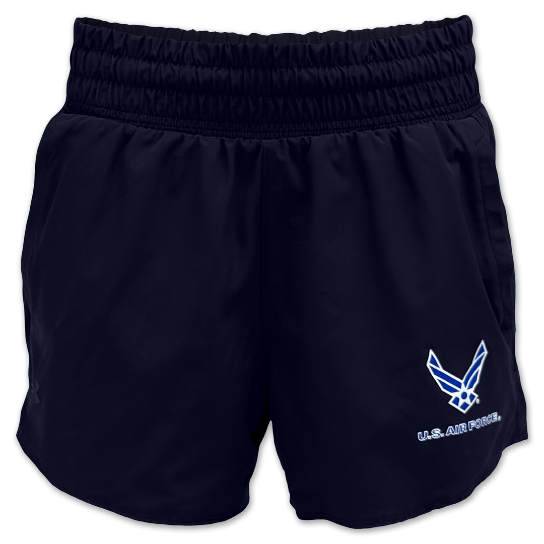 Air Force Wings Women's Under Armour Flex Woven Short (Navy)