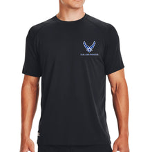 Load image into Gallery viewer, Air Force Under Armour Mens Tactical Tech T-Shirt