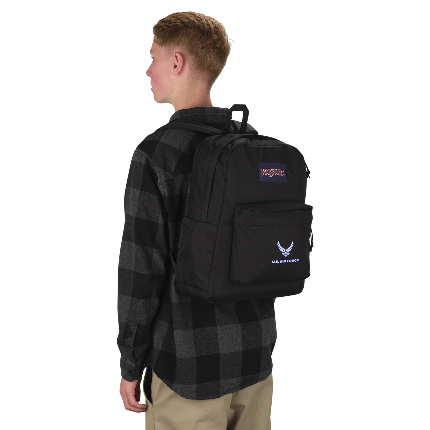Air Force JanSport Superbreak Plus Backpack (Black) – Armed Forces Gear