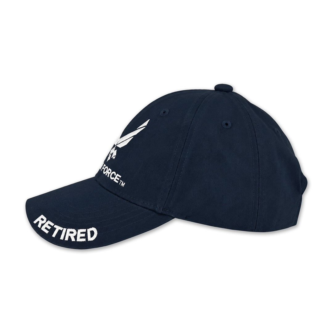 Air Force Retired 3 Hit Hat (Navy)