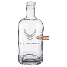 Load image into Gallery viewer, Air Force Wings 50BMG Bullet 750ML Decanter