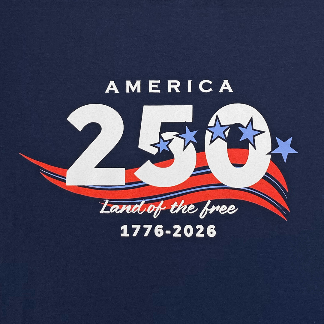 America's 250th Stars Land of The Free Crewneck (Navy)
