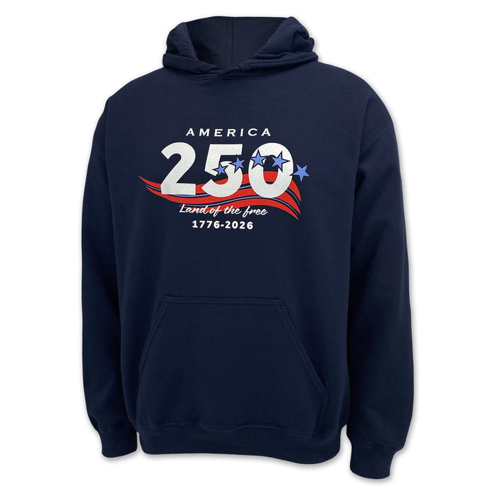 America's 250th Stars Land of The Free Hood (Navy)