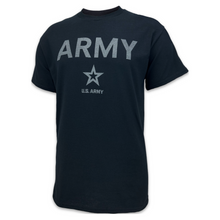 Load image into Gallery viewer, Army Reflective PT T-Shirt (Black)