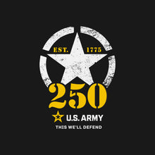 Load image into Gallery viewer, Army 250th Anniversary Ladies T-Shirt