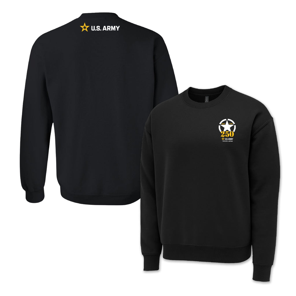 Army 250th Anniversary Crewneck (Black)