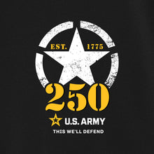 Load image into Gallery viewer, Army 250th Anniversary Crewneck (Black)
