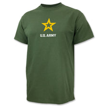 Load image into Gallery viewer, Army Star USA Made T-Shirt