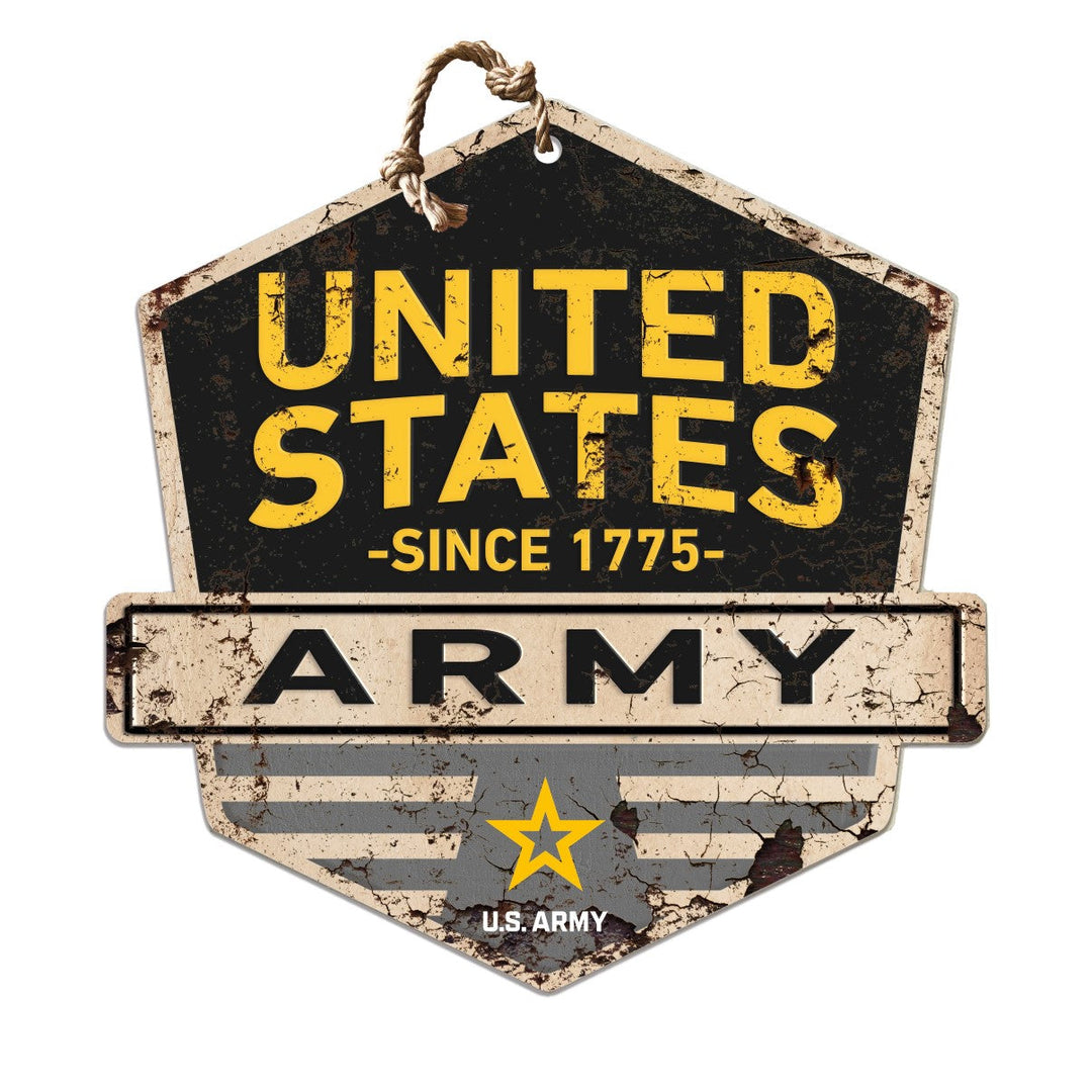 Rustic Army Logo Army Rustic Badge Logo Sign* – Armed Forces Gear
