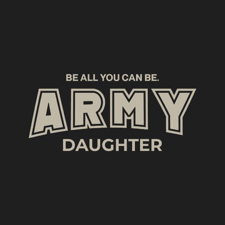Army Daughter Crewneck (Black)