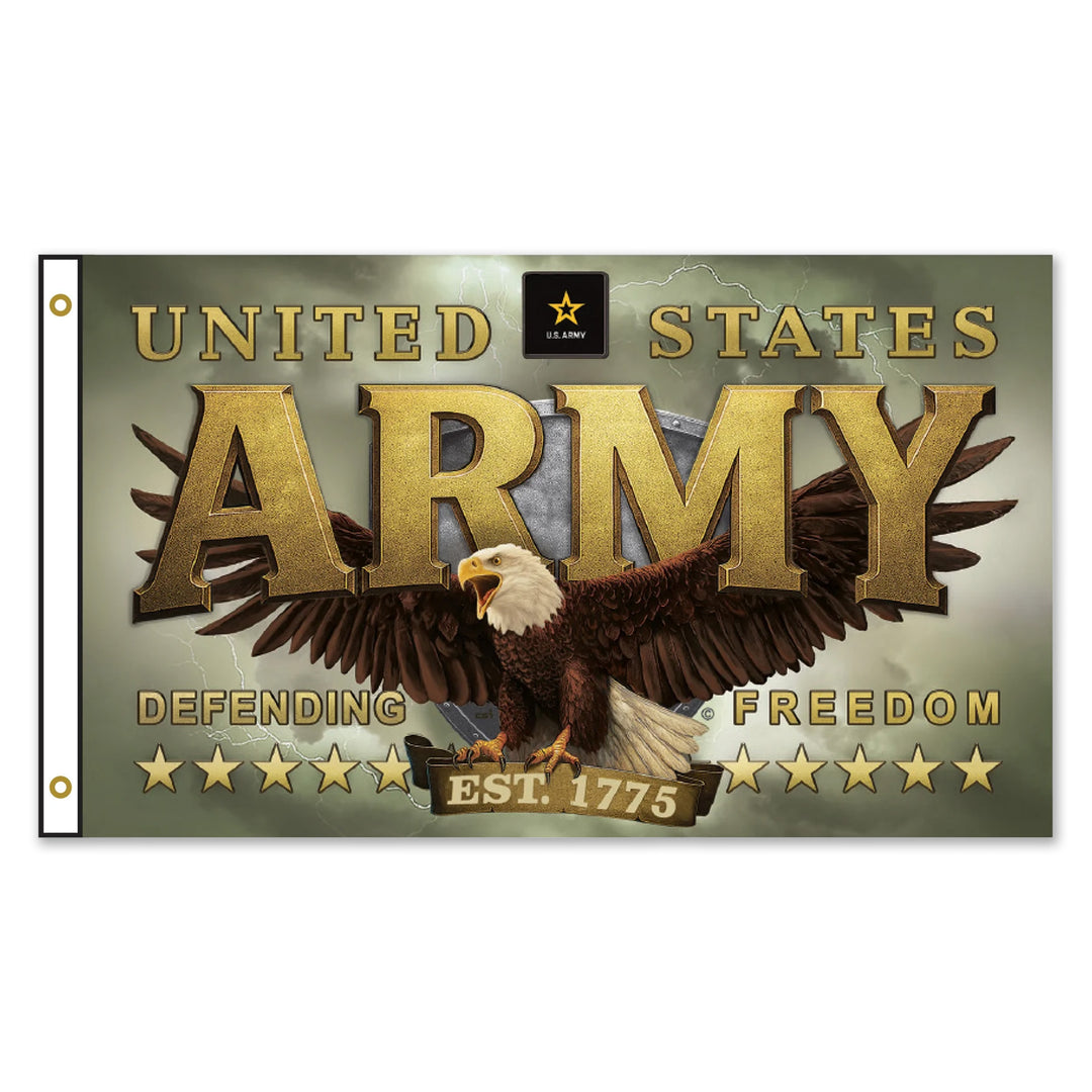 Army Eagle Emblem 3X5 Flag