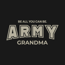 Load image into Gallery viewer, Army Grandma Ladies T-Shirt (Black)